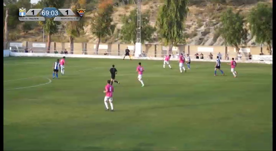 Segunda parte del partido CD Thader - Paiporta CF